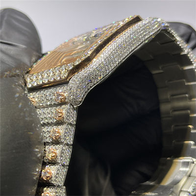 Eco Friendly Moissanite  Watch Pocket Friendly ODM Diamonds Watch For Men